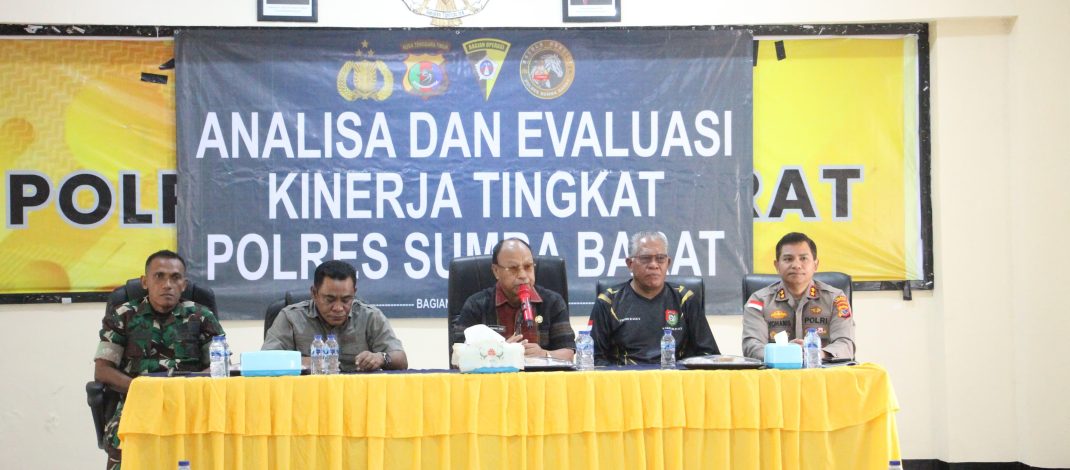 Perkuat Sinergitas, Bupati Sumba Barat Bersama Pimpinan OPD Gelar Audiens Bersama Kapolres Bahas Kamtibmas
